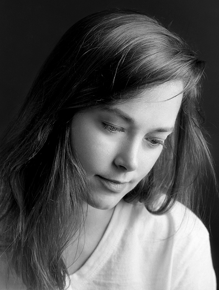 portrait of a young woman